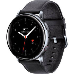 Galaxy Watch Active2 LTE Smartwatch (Stainless Steel, 40mm, Silver) Product Image