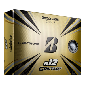 Bridgestone 2021 e12 Contact Golf Balls - White Product Image