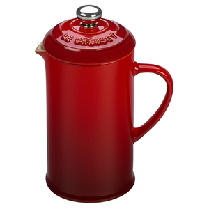 12oz Cafe Collection Stoneware French Press Cerise Product Image
