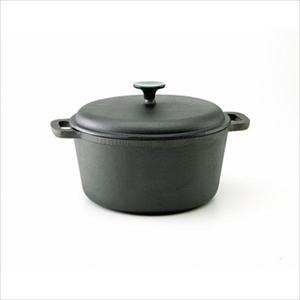 Cast Iron 6 Qt. Dutch Oven - Matte Black Product Image