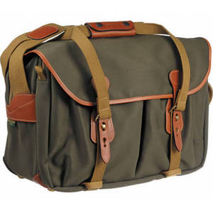 445 Shoulder Bag (Sage FibreNyte with Tan Leather Trim) Product Image
