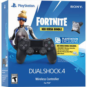 Fortnite Neo Versa Dualshock 4 Wireless Controller Bundle (Jet Black) Product Image