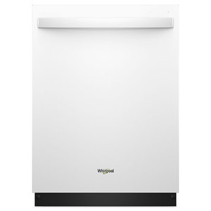 Stainless Steel Tub Dishwasher w/ 3rd Rack White Product Image