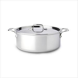 D3 Stainless Steel 6 Qt. Stock Pot with Lid Product Image