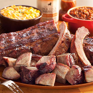 Kansas City Pork Platter Dinner KC BBQ Product Image