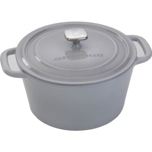 Enameled 6 Qt. Cast Iron Dutch Oven - Gray Product Image