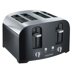 4 Slice Toaster Black Product Image