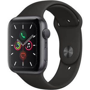 Watch Series 5 (GPS Only, 44mm, Space Gray Aluminum, Black Sport Band) Product Image