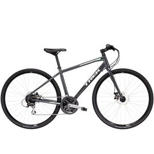FX 2 Disc Women's Step-Thru Fitness Bike - Matte Quicksilver Product Image