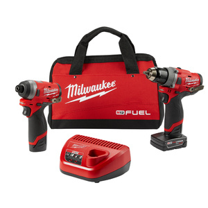 M12 FUEL 2-Tool Combo Kit – 1/2" Drill/Driver & 1/4" Hex Impact Driver Product Image