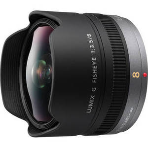 Lumix G Fisheye 8mm f/3.5 Lens Product Image