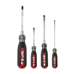 4pc Cushion Grip Screwdriver Set Product Image