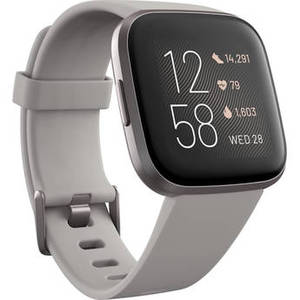 Versa 2 Health & Fitness Smartwatch (Stone / Mist Gray Aluminum) Product Image