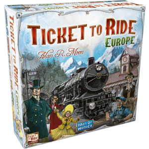 Ticket to Ride Europe Board Game Ages 8+ Years Product Image