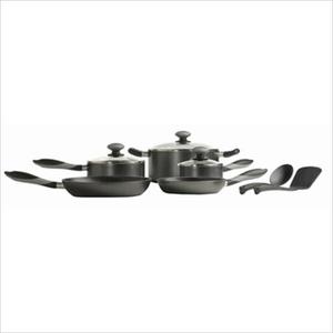 Mirro Get-A-Grip 10-Piece Cookware Set - Black Product Image