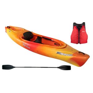 Vapor 10 Recreational Kayak & Accessories Package - Sunrise Product Image