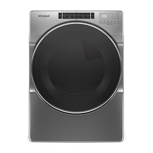 7.4 Cu Ft Front Load Gas Dryer w/ Steam Cycles Chrome Shadow Product Image