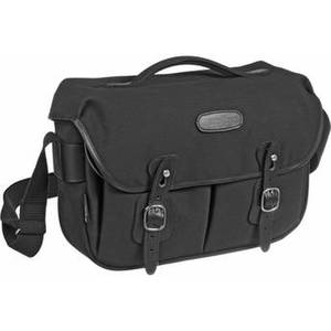 Hadley Pro Shoulder Bag (Black Canvas & Leather) Product Image
