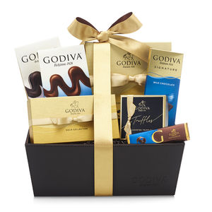 GODIVA Celebration Gift Basket w/Classic Ribbon Product Image