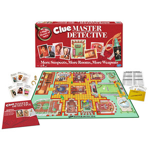 Clue Master Detective Board Game Ages 10+ Years Product Image