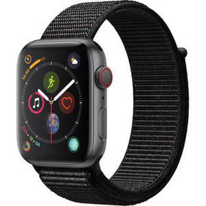 Watch Series 4 (GPS + Cellular, 44mm, Space Gray Aluminum, Black Sport Loop) Product Image