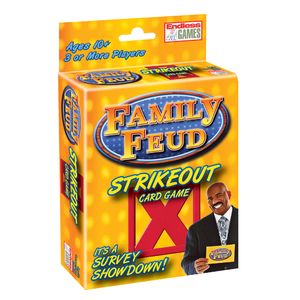 Family Feud Strike Out Card Game Ages 10+ Years Product Image