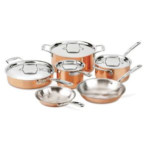 c4 Copper 10-Piece Cookware Set Product Image