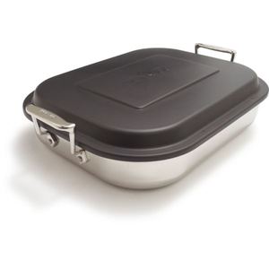 Specialty Stainless Steel Lasagna Pan with Lid Product Image