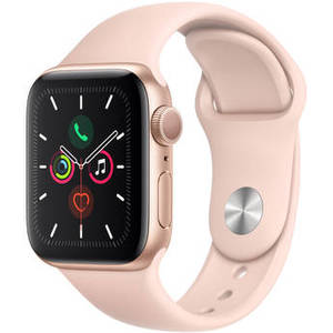 Watch Series 5 (GPS Only, 40mm, Gold Aluminum, Pink Sand Sport Band) Product Image