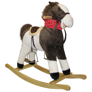 Pinto Beans Rocking Horse w/ Moving Mouth and Tail Product Image